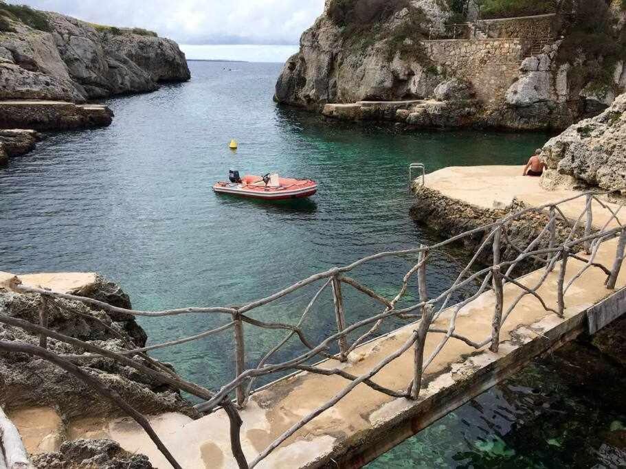 Apartmán Macarella Apatamento Con Piscina Cala'N Blanes  Exteriér fotografie
